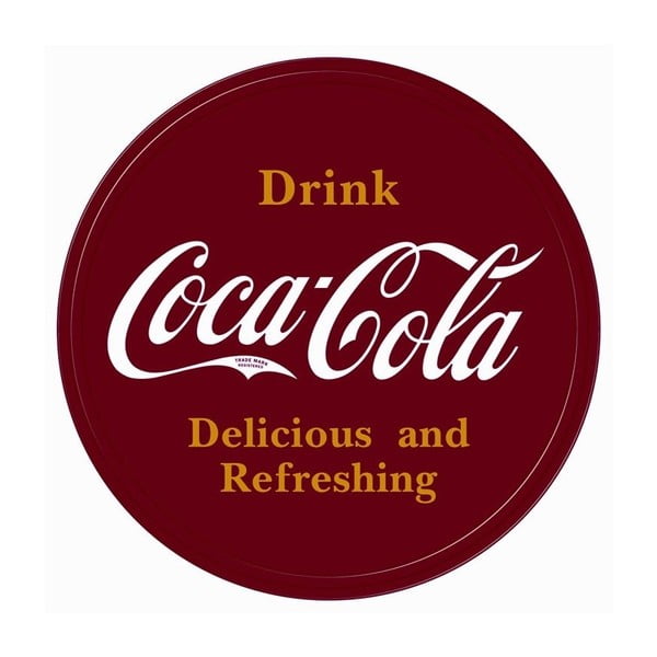 Blaszana tabliczka Coca Cola Drink, 30x40 cm