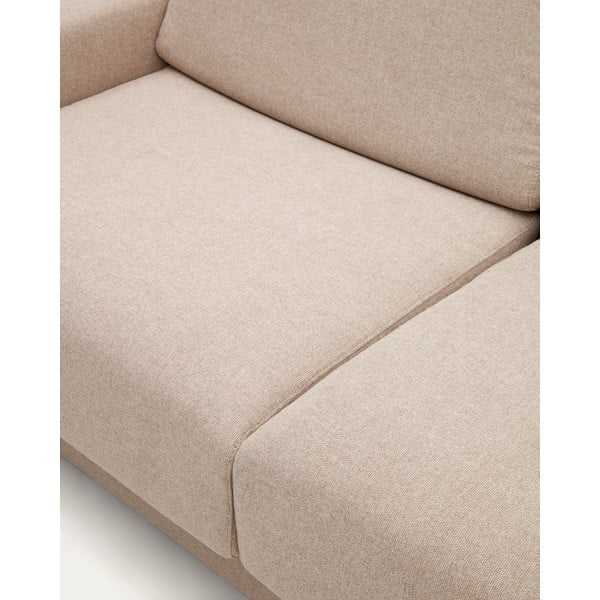 Beżowa rozkładana sofa 204 cm Anley – Kave Home-image-2