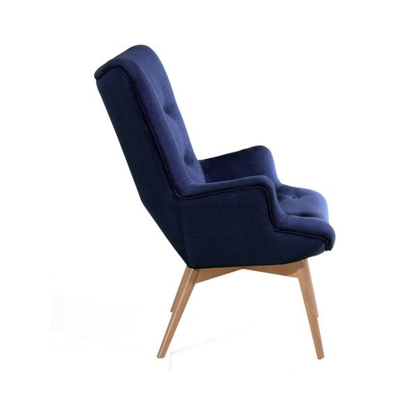 Granatowy fotel Max Winzer Arne-image-1