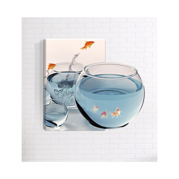Obraz ścienny 3D Mosticx Ryby, 40x60 cm