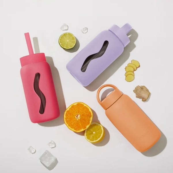 Czerwona butelka podróżna 500 ml Watermelon High – Muuki-image-1