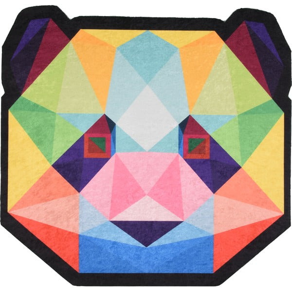 Dywan dziecięcy odpowiedni do prania ø100 cm Rainbow Panda – Vitaus