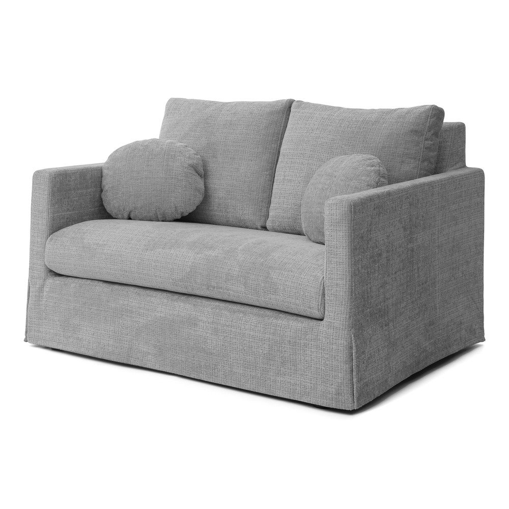 Jasnoszara sofa 140 cm Paphos – Ropez