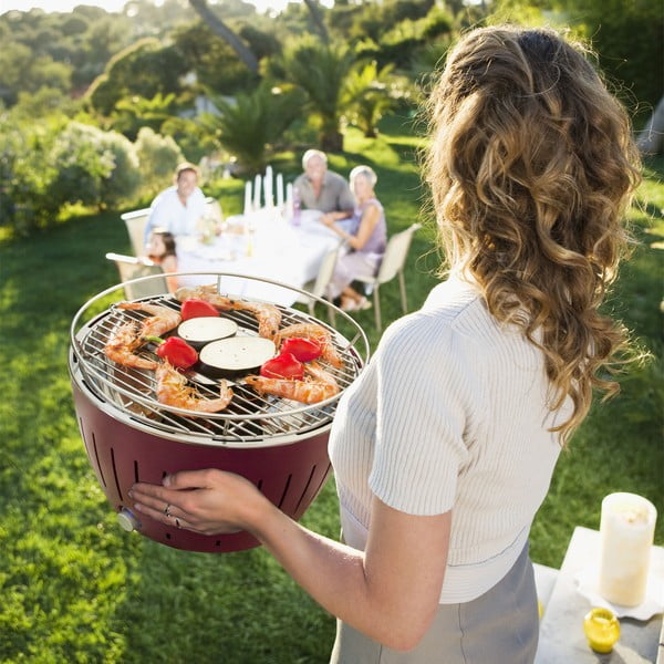 Grill na węgiel drzewny/przenośny ø 35 cm Classic – LotusGrill-image-1