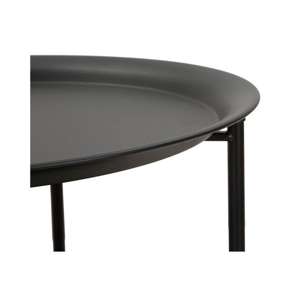 Metalowy okrągły stolik ø 40 cm Osaka – Mauro Ferretti-image-3