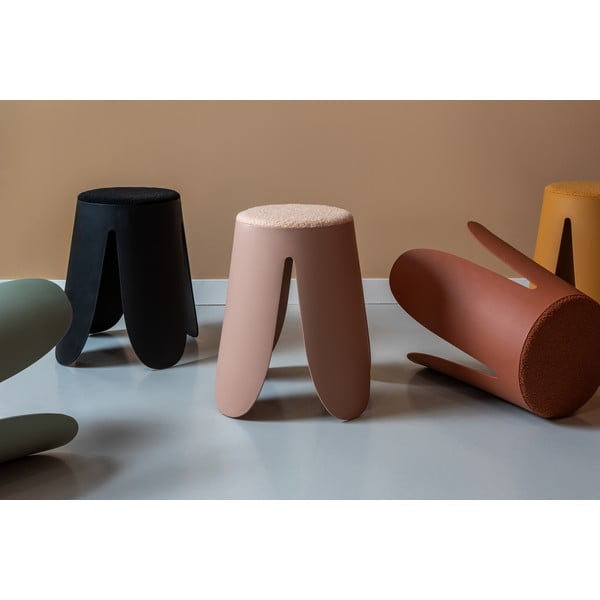 Czarny plastikowy stołek Savor  – Leitmotiv-image-3