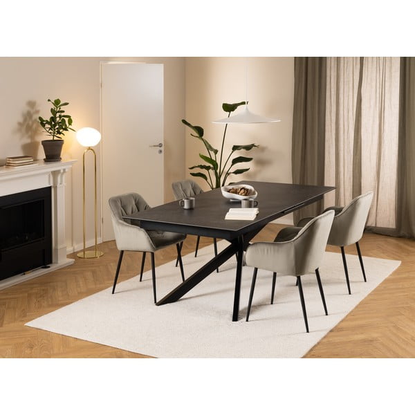 Rozkładany stół ceramiczny 100x240 cm Irwine – Actona-image-1