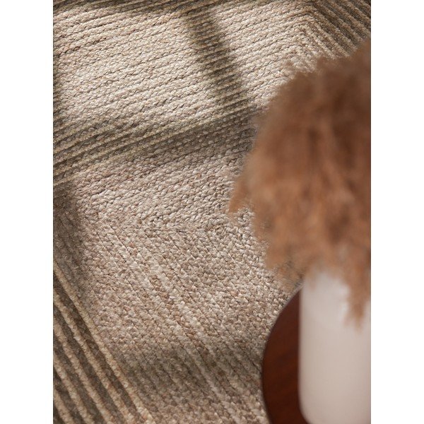 Dywan z juty dwustronny/tkany ręcznie w jasnym naturalnym kolorze/w ciemnym naturalnym kolorze 160x230 cm Juno – Hanse Home-image-4
