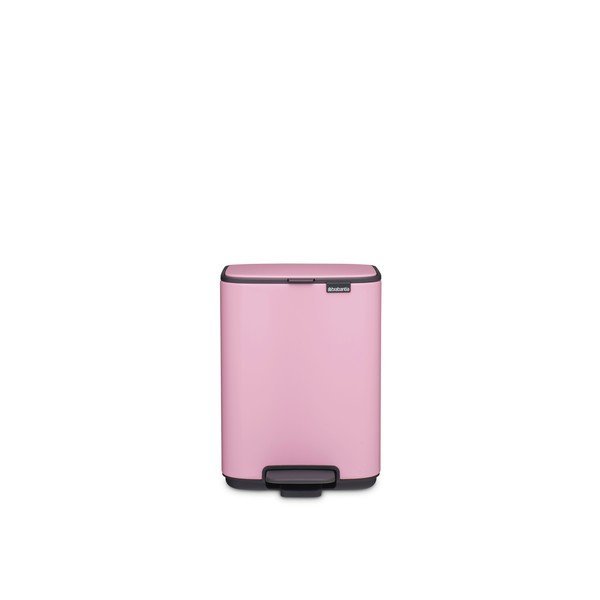 Różowy stalowy kosz na śmieci z pedałem 4 l Bo – Brabantia-image-4