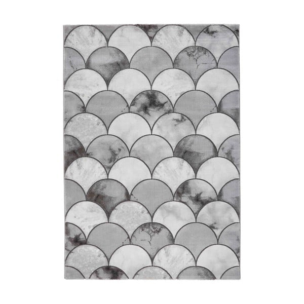 Szaro-srebrny dywan 220x160 cm Craft – Think Rugs