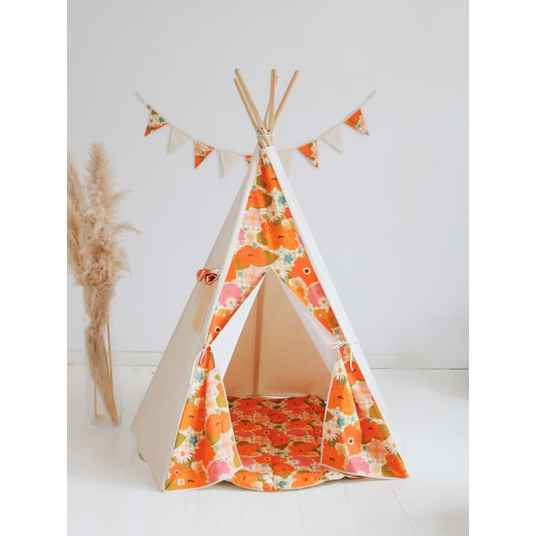 Namiot dla dzieci typu tipi Picnic with Flowers – Moi Mili-image-1