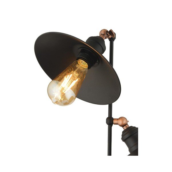 Czarna lampa stojąca Bowl − Magenta Home-image-1