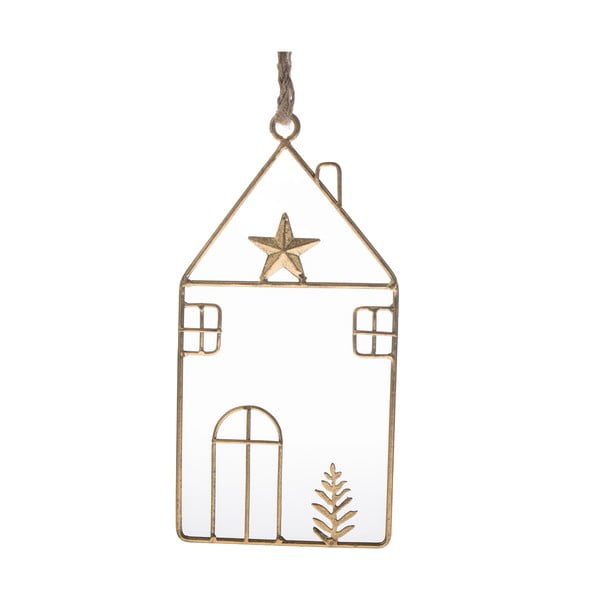 Metalowa wisząca dekoracja świąteczna 24 cm – Dakls