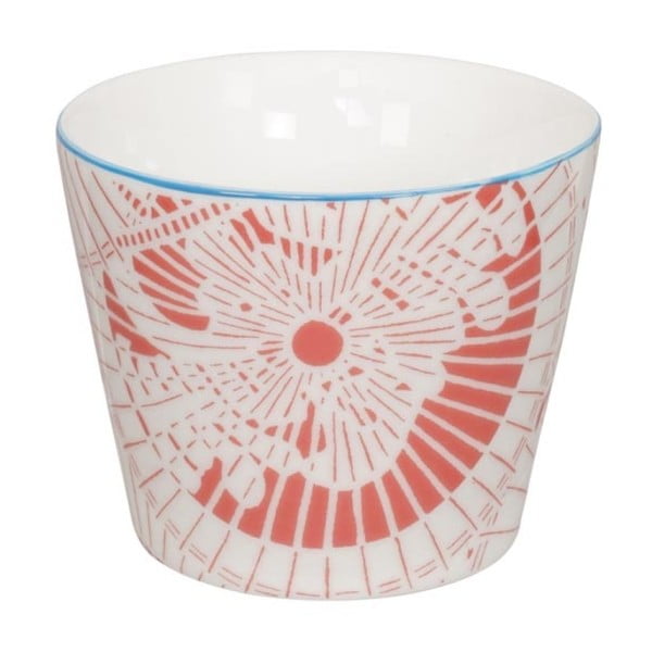 Czerwono-biała filiżanka porcelanowa Tokyo Design Studio Shiki, 180 ml