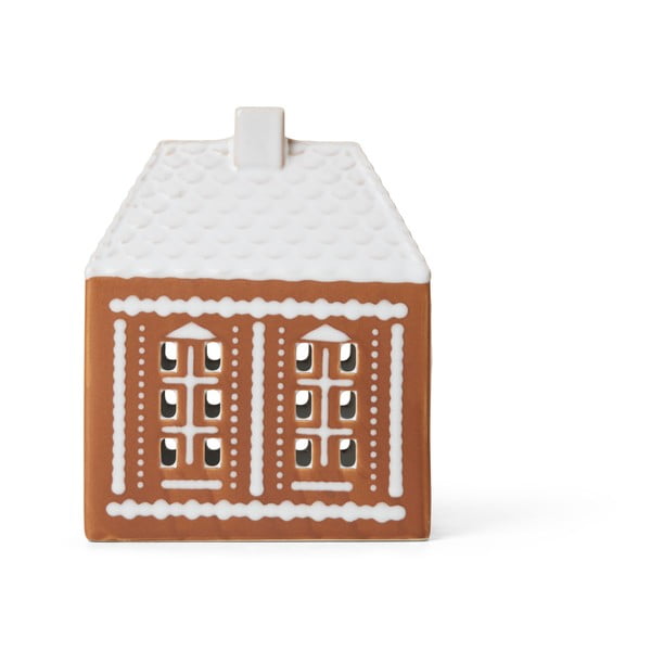 Ceramiczny świecznik na świeczkę typu tealight Gingerbread Lighthouse – Kähler Design-image-3