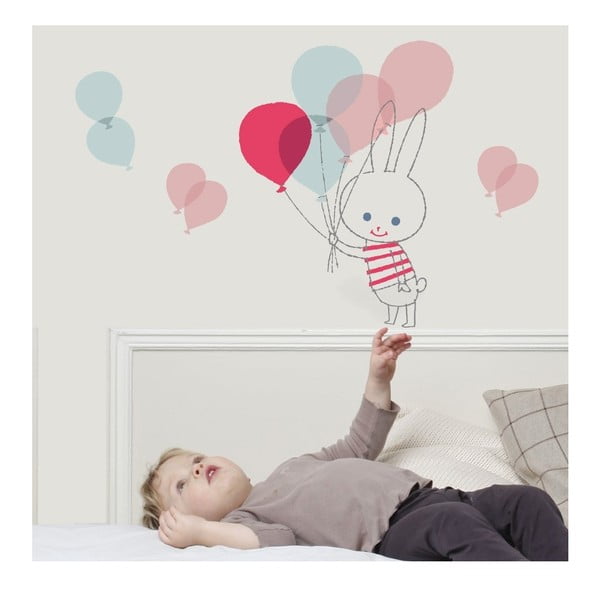 Naklejka na ścianę Art For Kids Balloon Rabbit