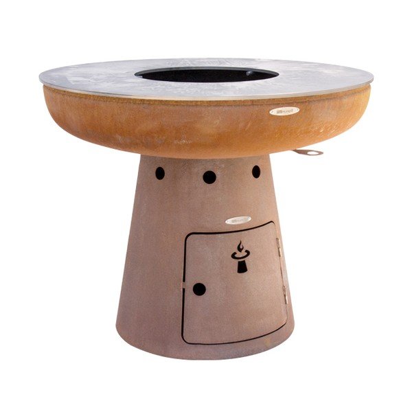 Grill na węgiel drzewny ø 102 cm Nero L – Remundi-image-2