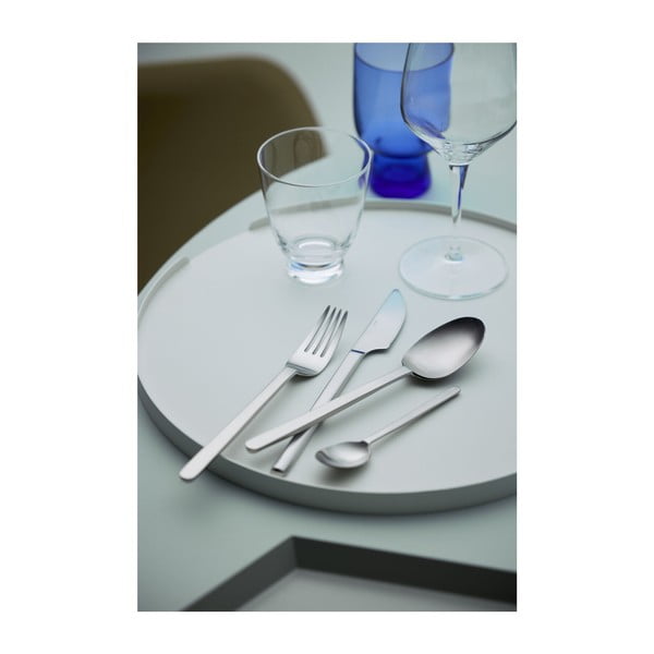 Sztućce ze stali nierdzewnej w kolorze srebra 16 szt. Norm – Gense-image-1