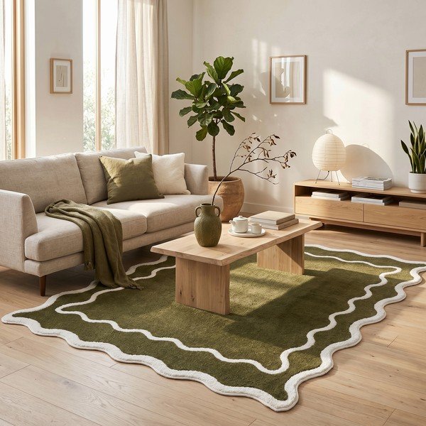 Ciemnozielony dywan 120x170 cm Dolce – ESTE-image-1