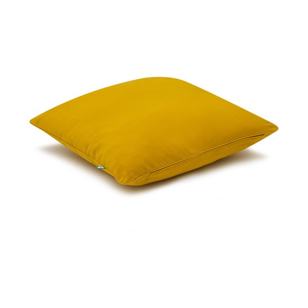 Musztardowa poszewka na poduszkę Mumla Basic, 70x80 cm