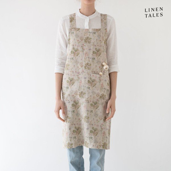 Lniany fartuch Crossback – Linen Tales