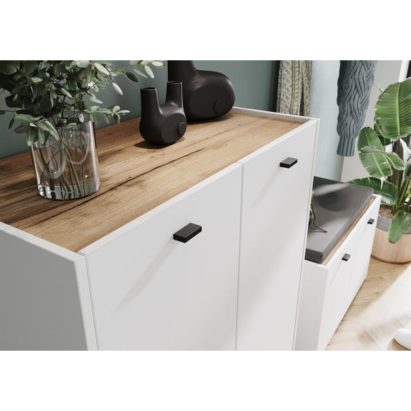 Biała szafka na buty Lucena – Germania-image-1