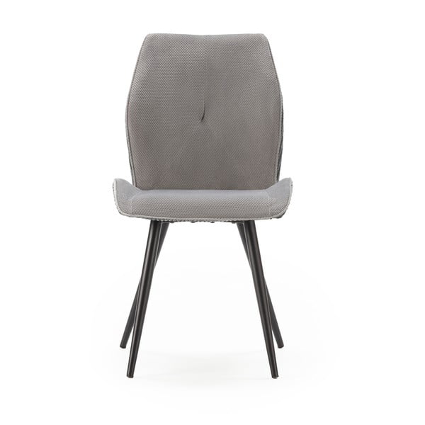 Jasnoszare sztruksowe krzesła zestaw 2 szt. Adaya – Marckeric-image-2