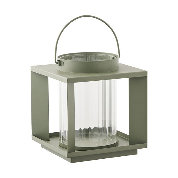 Metalowy/szklany lampion (wysokość 20,5 cm) Lohals – House Nordic-image-3