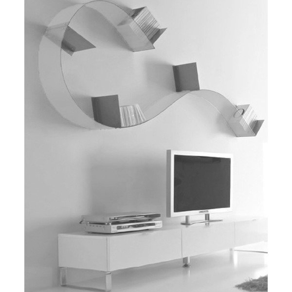 Półka ścienna Tomasucci Flex Transparent-image-1