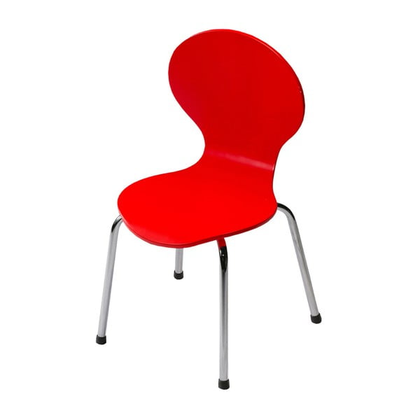 Czerwone krzesło dziecięce DAN-FORM Denmark Child