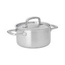 Garnek ze stali nierdzewnej z pokrywką odpowiedni na indukcję 3 l Lucca 3.0 – FABINI