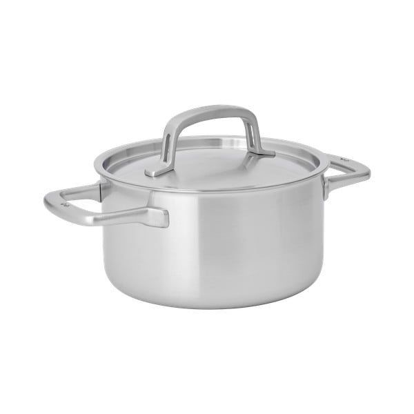 Garnek ze stali nierdzewnej z pokrywką odpowiedni na indukcję 3 l Lucca 3.0 – FABINI