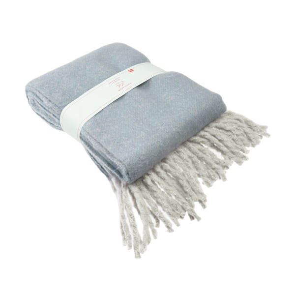 Jasnoniebieski koc 127x185 cm Ultra – Rex London-image-2