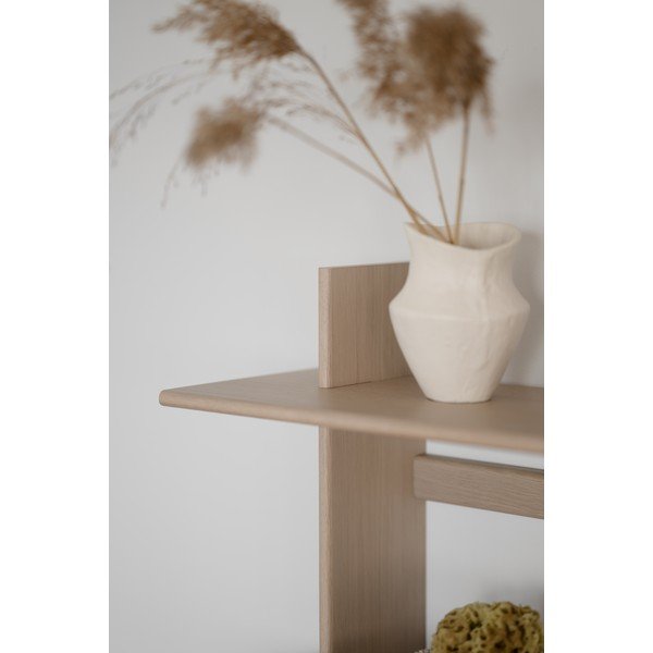 Wielopoziomowa półka w dekorze dębu w jasnym naturalnym kolorze 75 cm Westlock – Rowico-image-2