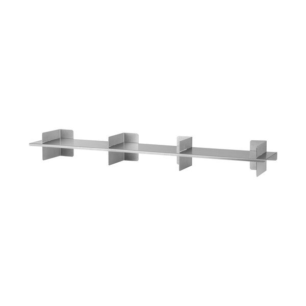 Metalowa półka w kolorze srebra 120 cm Tivo – noo.ma