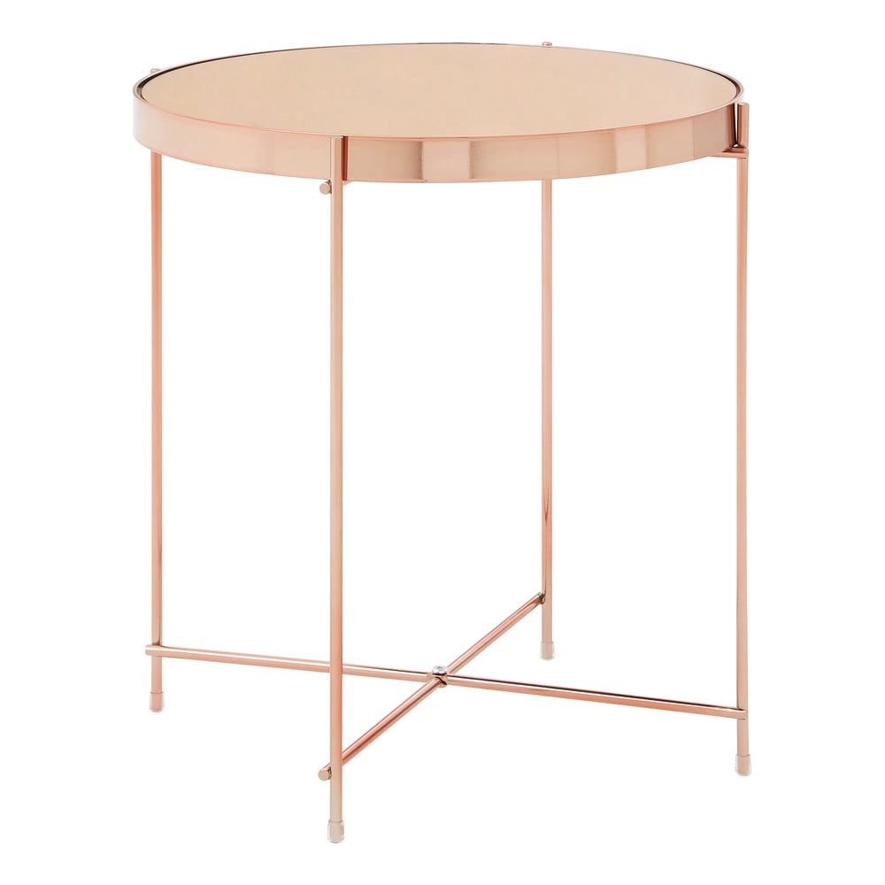 Okrągły stolik ze szklanym blatem ø 43 cm Allure – Premier Housewares