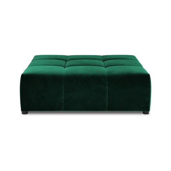 Zielony moduł aksamitnej sofy Rome Velvet – Cosmopolitan Design-image-2