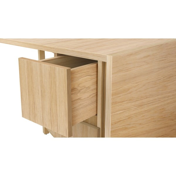 Rozkładany stół w dekorze dębu Woodman Mel-image-4