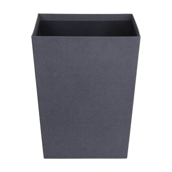 Czarny kosz na śmieci Sofia Canvas Paper Laminate – Bigso