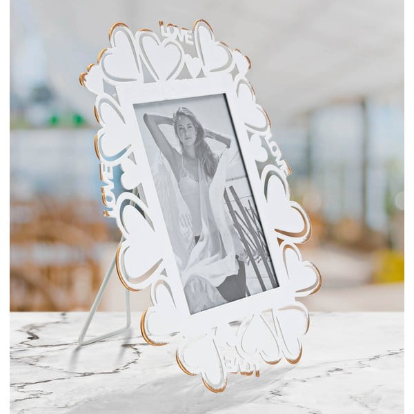 Biała metalowa ramka na zdjęcia Mauro Ferretti, 25x27,7 cm-image-1