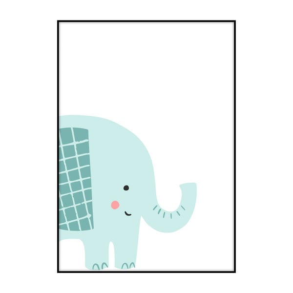 Plakat Imagioo Elephant, 40x30 cm