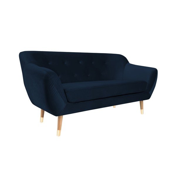 Ciemnoniebieska sofa 2-osobowa Mazzini Sofas Amelie-image-2
