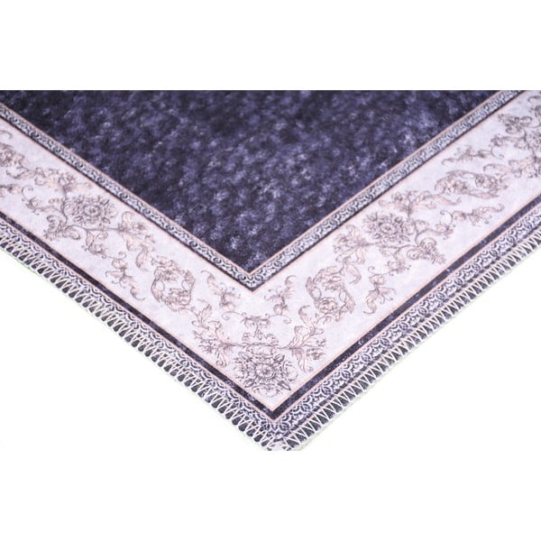 Ciemnoniebieski chodnik Vitaus Ava, 80x200 cm-image-2