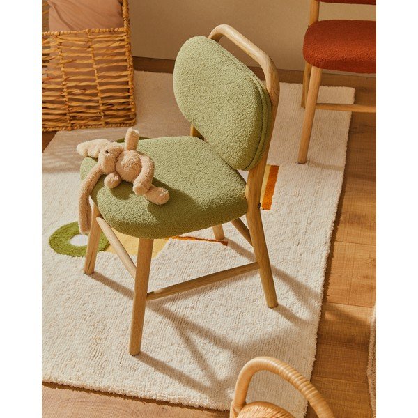 Zielone krzesło dziecięce Helda – Kave Home-image-2