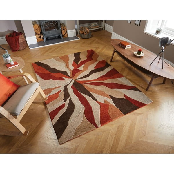Pomarańczowy dywan Flair Rugs Splinter, 160x220 cm-image-4