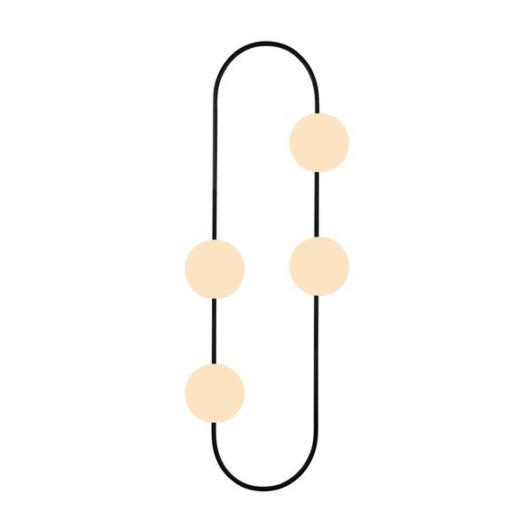 Czarny kinkiet Squid Lighting Elips, wys. 124 cm-image-2