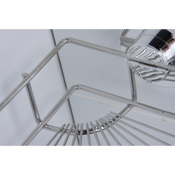 Narożna półka z przyssawką ZOSO Wire-image-2