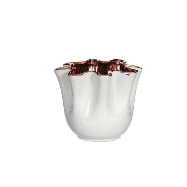 Biały wazon ceramiczny Ixia Flor