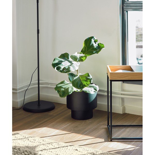 Metalowa osłonka na doniczkę ø 28 cm Mash – Kave Home-image-2