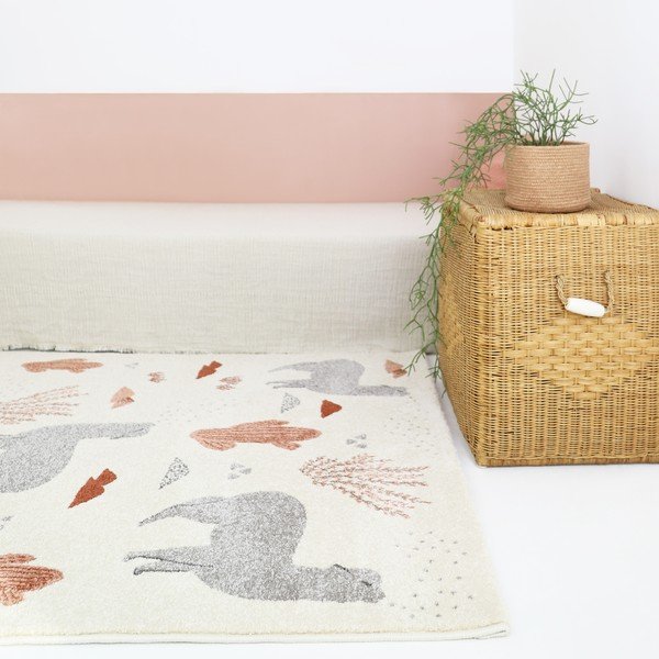 Kremowy dywan dziecięcy 120x170 cm Andina by Mon Petit Art – Nattiot-image-2